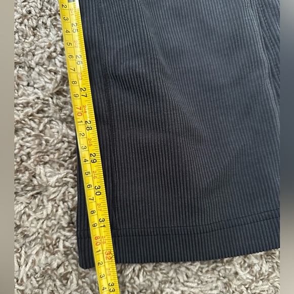 NWOT Lululemon Ribbed Softstreme Flared Pant Regular Black Graphite - Picture 6 of 8
